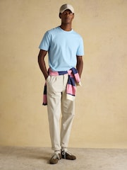 Joules Rugby Club Light Blue Crew Neck Cotton TShirt - Image 7 of 11