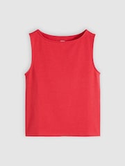 Levi's® Urban Red Blair Sleeveless Boatneck Tank Top - Image 5 of 6