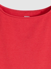 Levi's® Urban Red Blair Sleeveless Boatneck Tank Top - Image 6 of 6