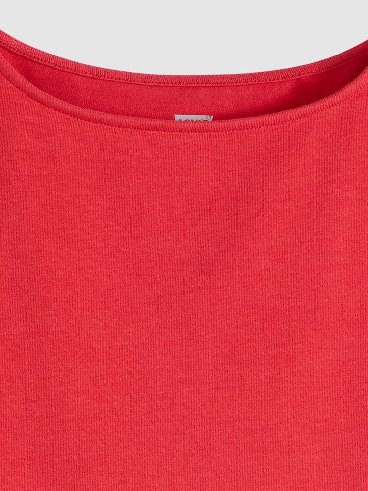 Levi's® Urban Red Blair Sleeveless Boatneck Tank Top - Image 6 of 6