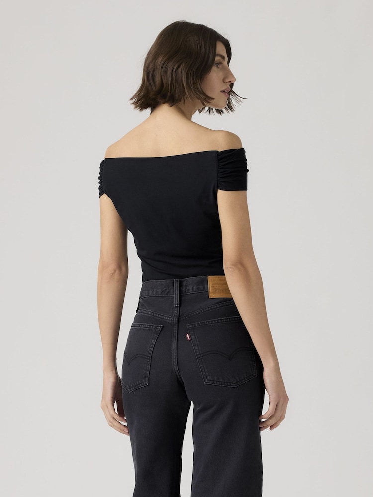 Levi's® Anthracite Night Tori Twisted Clean Knit Top - Image 2 of 5