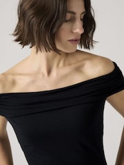 Levi's® Anthracite Night Tori Twisted Clean Knit Top - Image 3 of 5