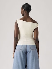 Levi's® Cream Tori Twisted Clean Knit Top - Image 2 of 5
