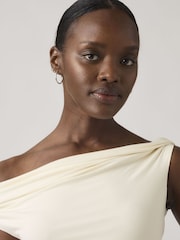 Levi's® Cream Tori Twisted Clean Knit Top - Image 3 of 5