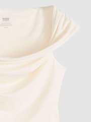 Levi's® Cream Tori Twisted Clean Knit Top - Image 5 of 5