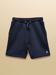 Joules Kids' Blue & Navy Pack Of Two Loopback Sweat Shorts - Image 2 of 7