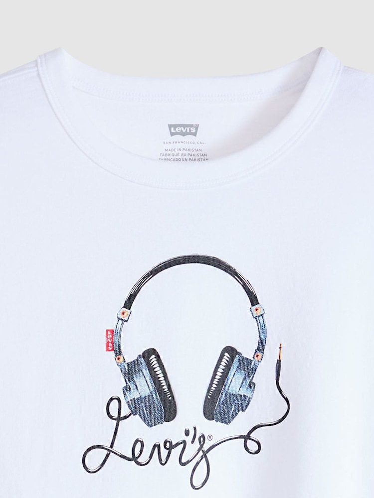 Levi's® White Denim Vintage T-Shirt - Image 4 of 4