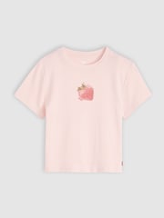 Levi's® Heart Strawberry Essential Sporty Baby T-Shirt - Image 4 of 5