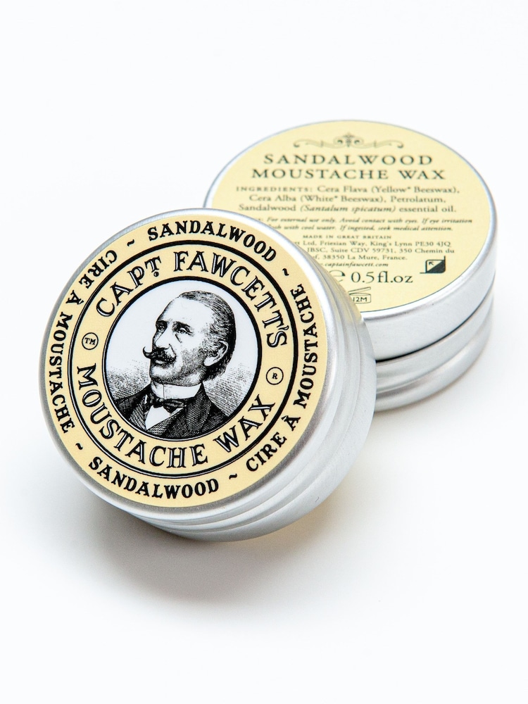 Captain Fawcett Sandalwood Moustache Wax - Image 1 of 1