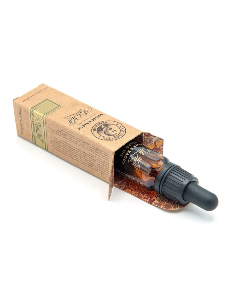 Captain Fawcett Ricki Hall’s Booze & Baccy Beard Oil 10ml - Image 3 of 3 Captain Fawcett Ricki Hall’s Booze & Baccy Beard Oil 10ml - Image 3 of 3