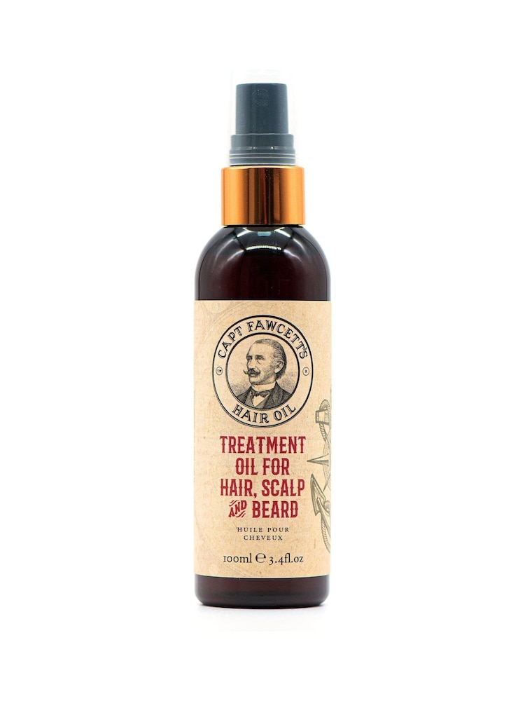 Captain Fawcett Treatment Oil For Hair, Scalp and Beard Gift Set - Image 1 of 2