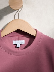 Rose Pink Brushed Sweatshirt - Image 8 of 8