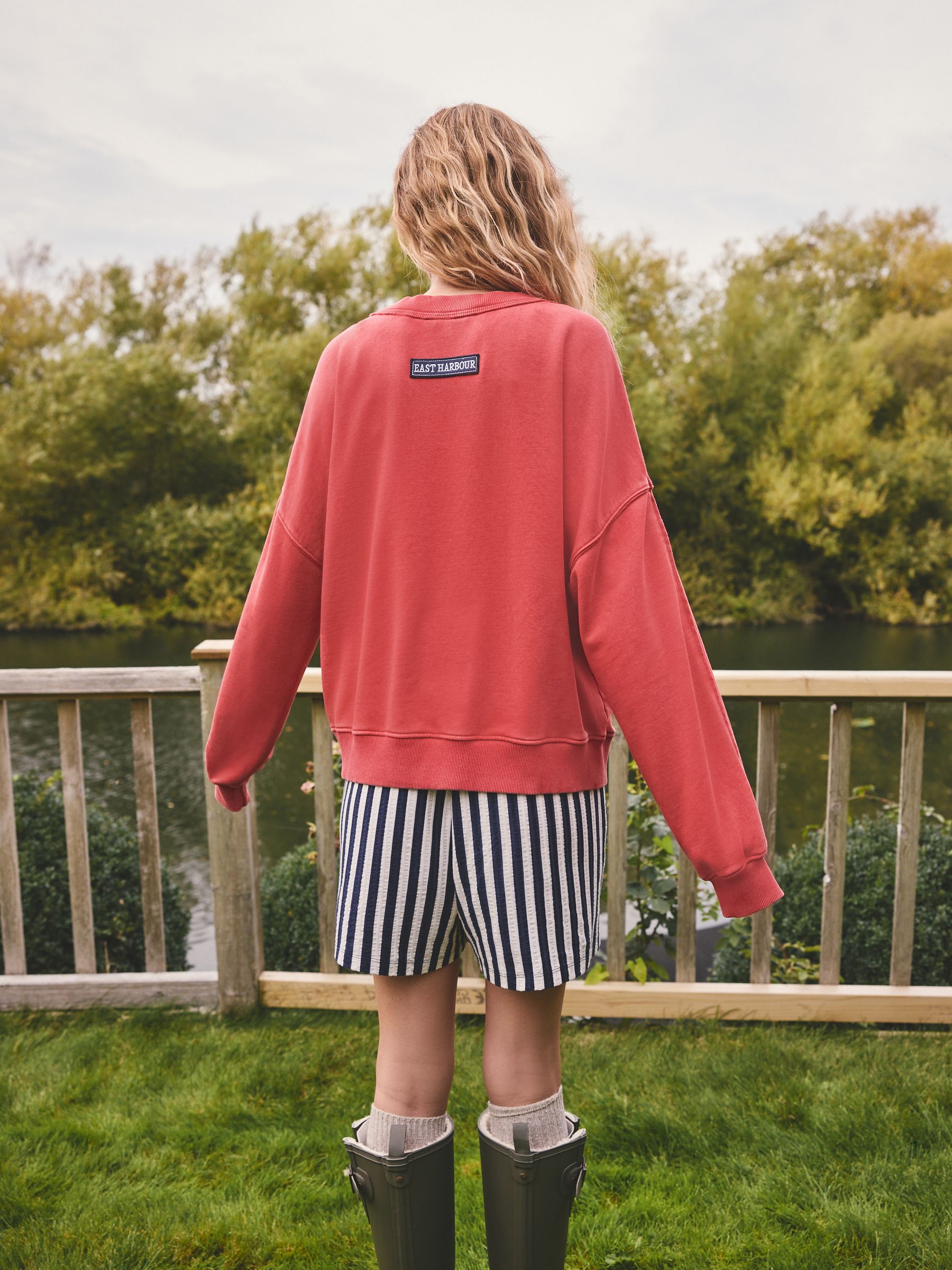 Buy Red Graphic Sweatshirt from Next USA