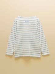 Joules Girls' Harbour Blue and Pink Two Pack Stripe Long Sleeve Top - Image 3 of 7