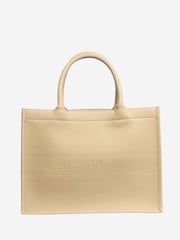 Sign of the Times Natural Leather Book Tote - Image 1 of 7