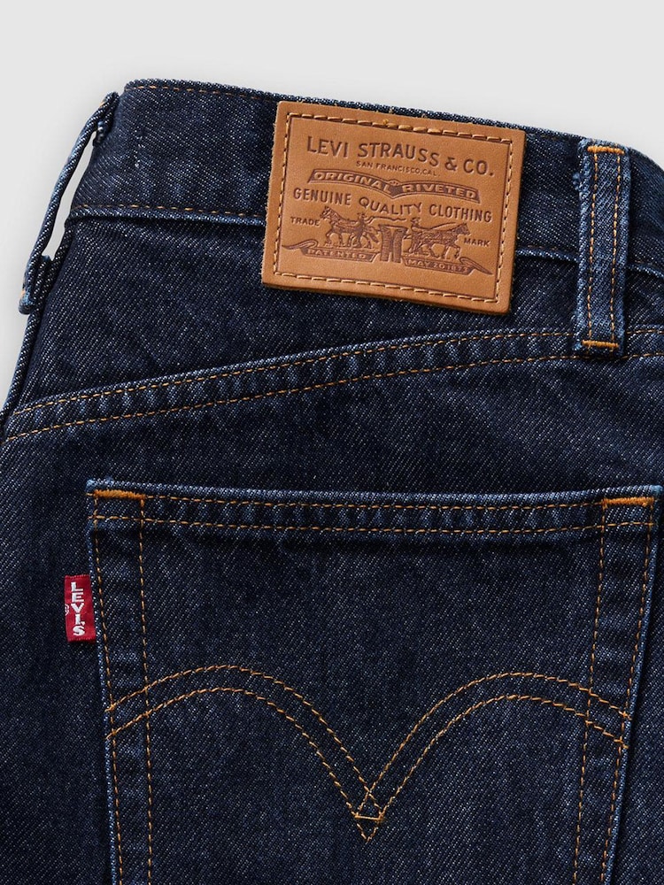 Levi's® Remember Together Blue High Waisted Baggy Denim Shorts - Image 10 of 10 Levi's® Remember Together Blue High Waisted Baggy Denim Shorts - Image 10 of 10