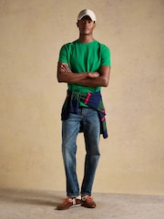 Joules Green Classic Fit Cotton TShirt - Image 3 of 7