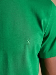 Joules Green Classic Fit Cotton TShirt - Image 5 of 7
