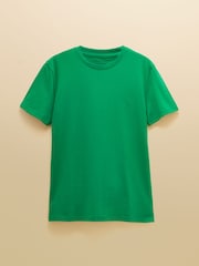 Joules Green Classic Fit Cotton TShirt - Image 7 of 7
