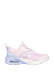 Skechers Pink Microspec Max Colour Trifecta Trainers - Image 1 of 2