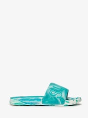 Superdry Marble Pool Sliders - Imagem 1 de 8
