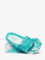 Superdry Marble Pool Sliders - Imagem 5 de 8