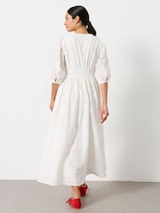 FatFace Broderie Midi Dress - Bild 2 von 7