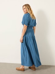 أزرق - فستان متوسط الطول من Fatface - Image 5 of 7