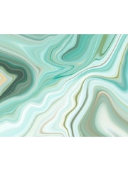 Origin Murals Emerald Marbled Ink Matte Non Woven A3 Mural Sample - Image 2 of 2