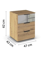 Rauch Artisan Oak Bayla Bedside Table - Image 4 of 4