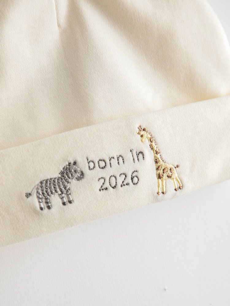 JoJo Maman Bébé Cream Hat - Image 2 of 3 JoJo Maman Bébé Cream Hat - Image 2 of 3