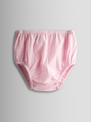 JoJo Maman Bébé Embroidered Dress & Knicker Set - Imaginea 5 din 7