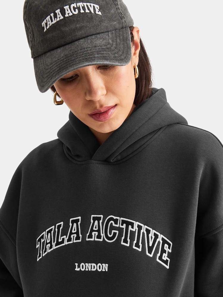 TALA Black Active Embroidered Cap - Image 1 of 2 TALA Black Active Embroidered Cap - Image 1 of 2