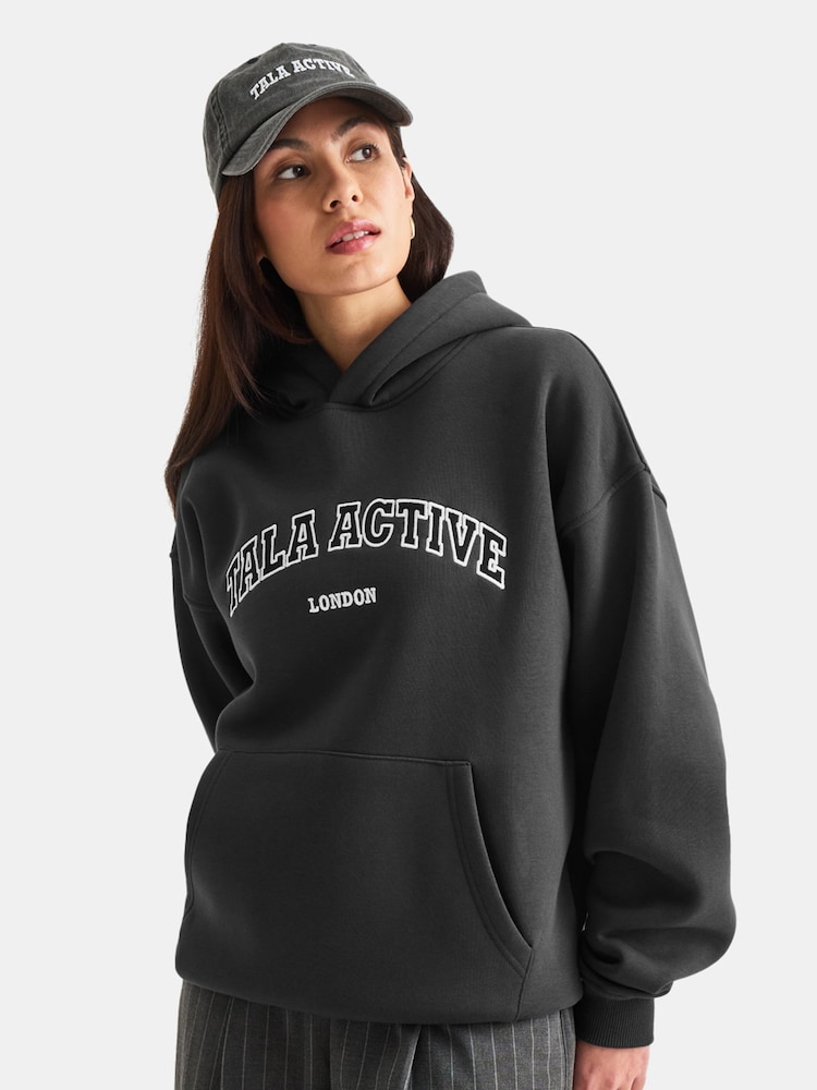 TALA Black Active Embroidered Cap - Image 2 of 2 TALA Black Active Embroidered Cap - Image 2 of 2