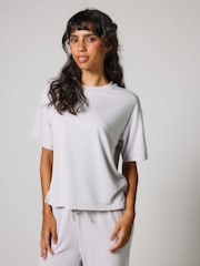 LOVALL Grey Soft Touch Wide Leg Tall Loungewear Sets - Image 2 of 5