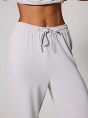LOVALL Grey Soft Touch Wide Leg Tall Loungewear Sets - Image 4 of 5