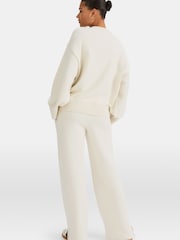 TALA White T Logo Knit Sweater - Image 2 of 3