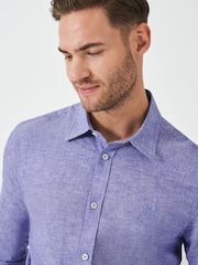 Camisas deCrew Clothing de manga comprida Linen - Imagem 4 de 5