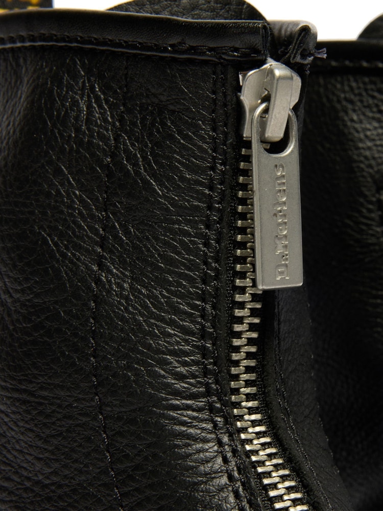 Dr. Martens Black 1460 Zip Up Black Virginia Boots - Image 5 of 5