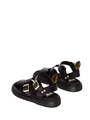 Dr. Martens Black Gryphon Charro Atlas Strap Sandals - Image 3 of 5