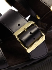 Dr. Martens Black Gryphon Charro Atlas Strap Sandals - Image 5 of 5