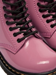 Dr. Martens Pink 1460 Pink Patent Lamper 8 Eye Boots - Image 5 of 5