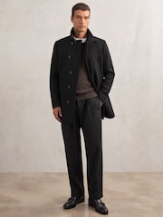 Reiss Black Riot Jacket - Image 1 of 6