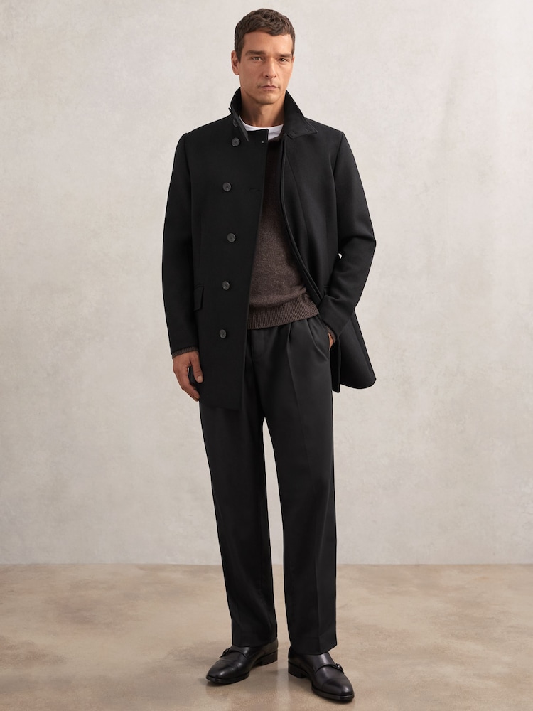 Reiss Black Riot Jacket - Image 1 of 6