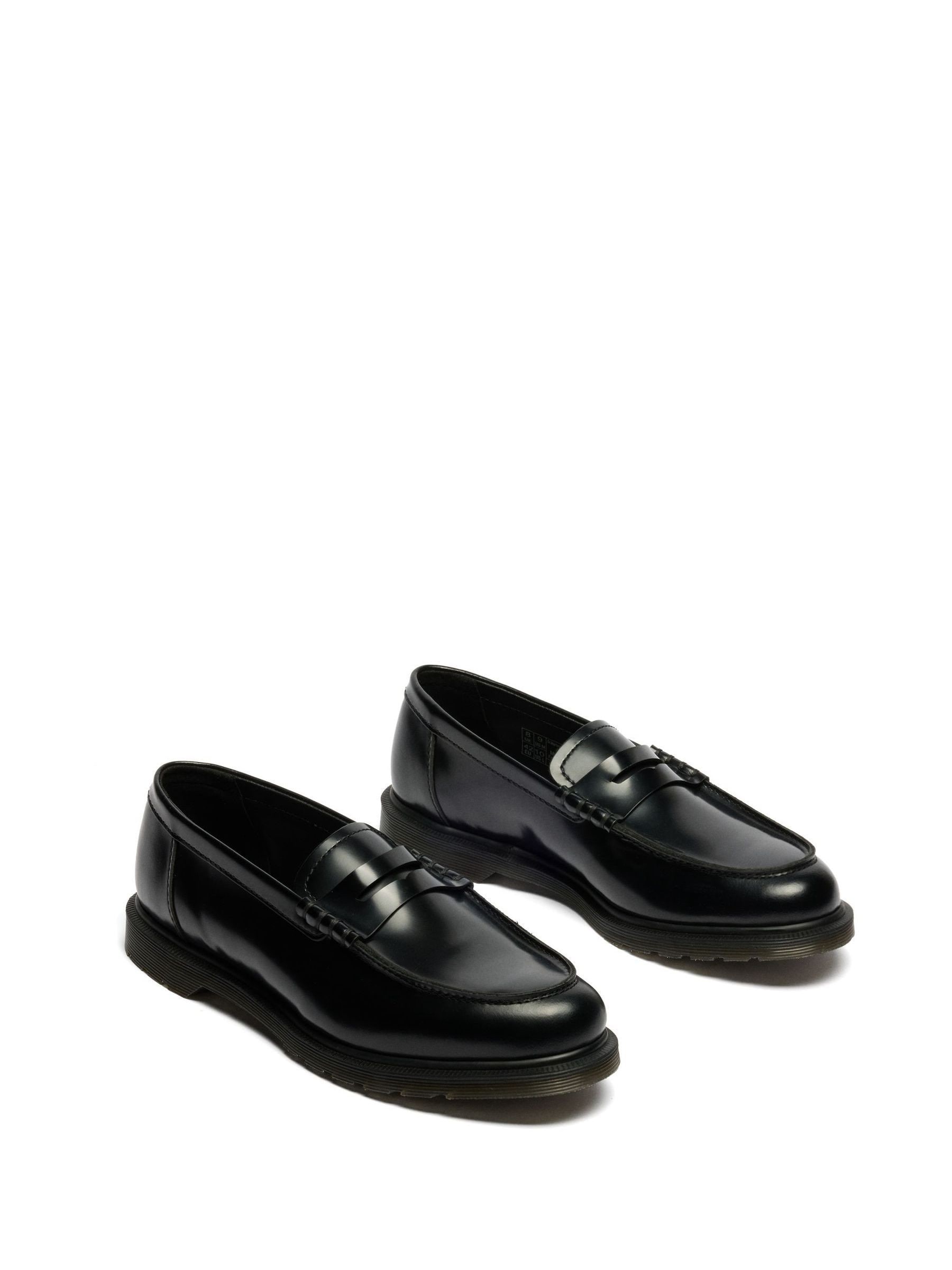 Buy Dr. Martens Black Mayfare Polished Smooth Loafers from Next Canada