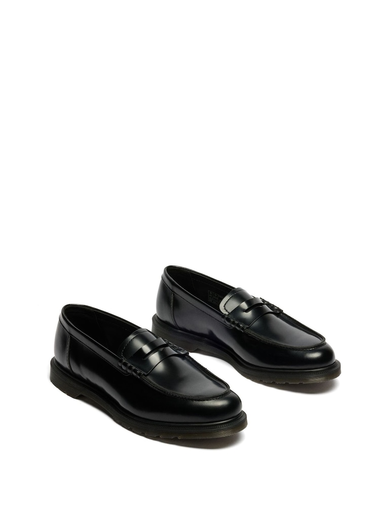 Dr. Martens Black Mayfare Polished Smooth Loafers - Image 2 of 5