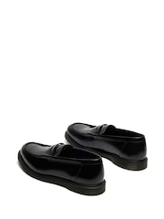Dr. Martens Black Mayfare Polished Smooth Loafers - Image 3 of 5