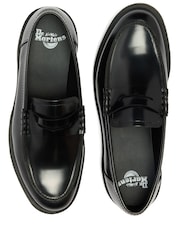 Dr. Martens Black Mayfare Polished Smooth Loafers - Image 4 of 5