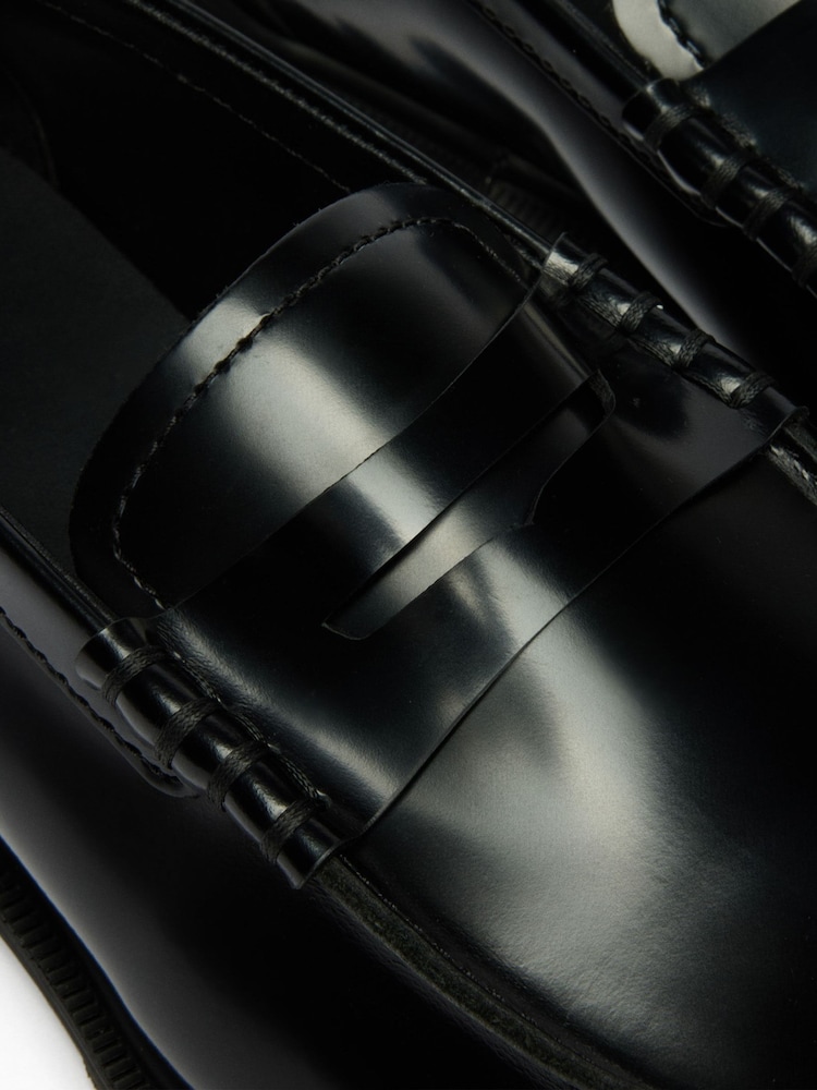 Dr. Martens Black Mayfare Polished Smooth Loafers - Image 5 of 5