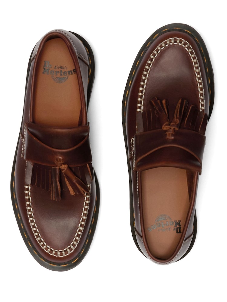 Buy Dr. Martens Brown Adrian Ben Butterscotch Orleans Tassel  display picture 2